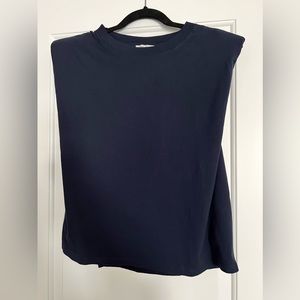 Babaton shoulder pad top size L